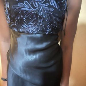 Black Carmen Marco Valvo dress size 4